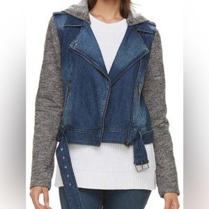 Sebby Moto Jean Jacket large